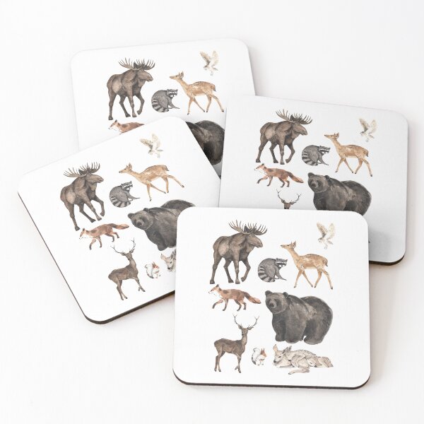 Item preview, Woodland Animal Wonderland designed and sold by AsinusAS.
