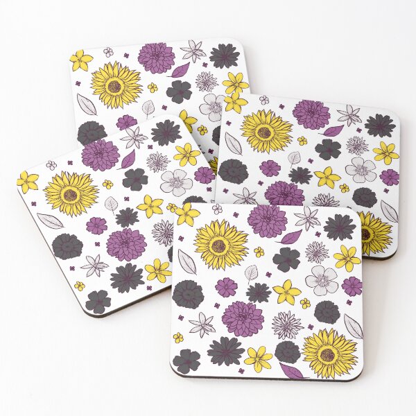 Item preview, Non-binary Flowers designed and sold by FrostedDesigns.