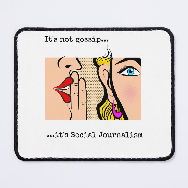 Item preview, Who Loves Movie It's Not Gossip Social Journalism Cute Photographic designed and sold by Cheryllonda.