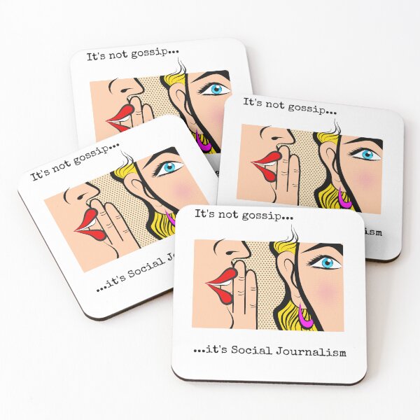 Item preview, Who Loves Movie It's Not Gossip Social Journalism Cute Photographic designed and sold by Cheryllonda.