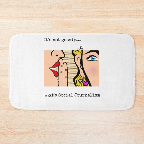 Item preview, Who Loves Movie It's Not Gossip Social Journalism Cute Photographic designed and sold by Cheryllonda.
