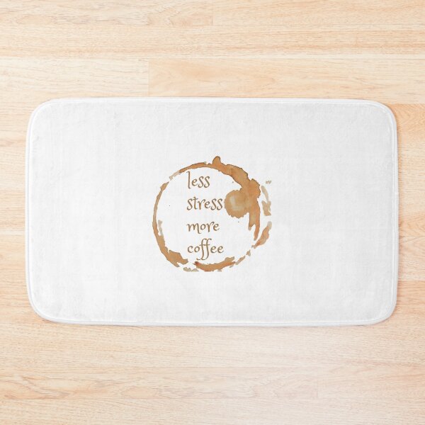 Item preview, Less Stress More Coffee l coffee lover l I Need Coffee l Extra Large Coffee Lover designed and sold by kpluslk.