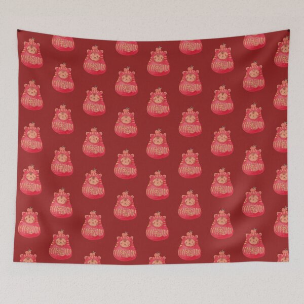 Item preview, Tiger Daruma designed and sold by Leafbear Studio.