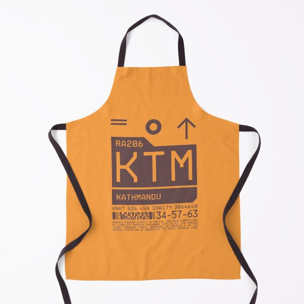 Item preview, Luggage Tag C - KTM Kathmandu Nepal designed and sold by VoodooCircus.