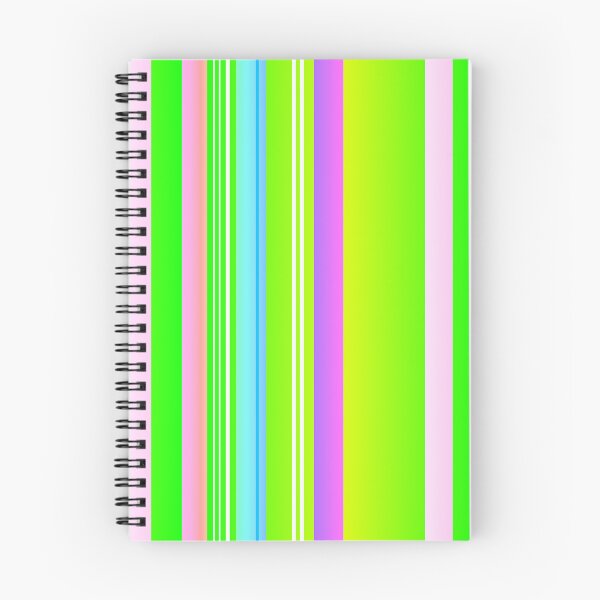 Item preview, Lime green multicolor stripes | lime green color combination designed and sold by lausn.