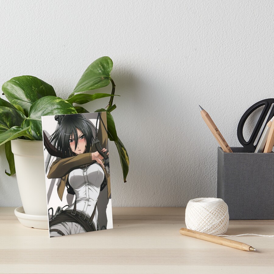"Mikasa Ackerman Sexy Anime Girl" Art Board Print for Sale by