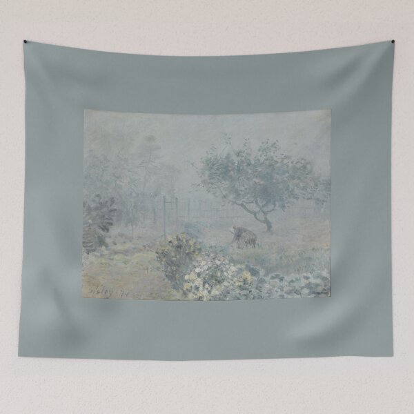 Item preview, Fog, voisins by Alfred Sisley designed and sold by cheesegod696969.