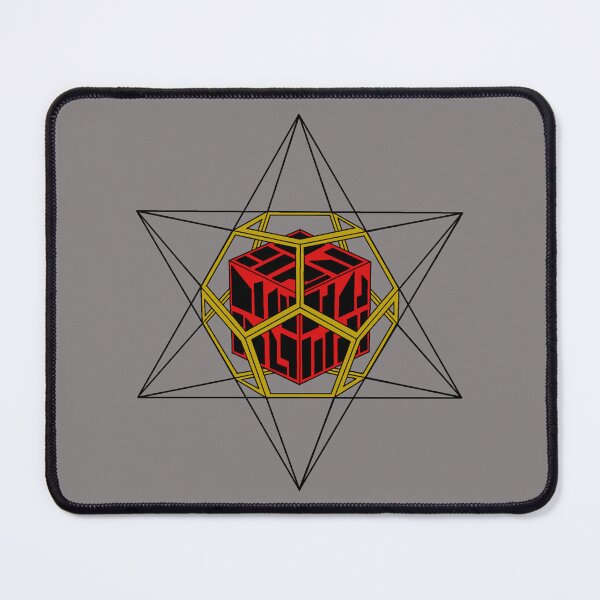 Item preview, Dodecahedron Yellow&Red Stand Alone Complex designed and sold by createVisions.