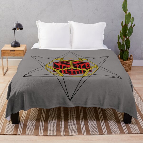 Item preview, Dodecahedron Yellow&Red Stand Alone Complex designed and sold by createVisions.