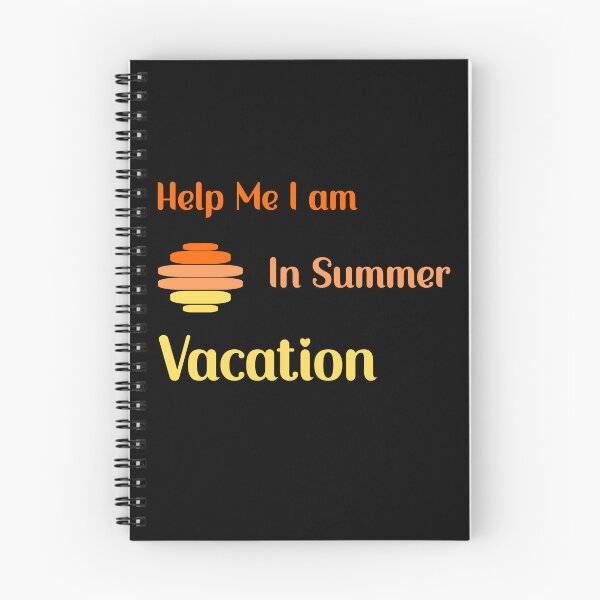 Item preview, Help Me I am in summer vacation designed and sold by Jadir.