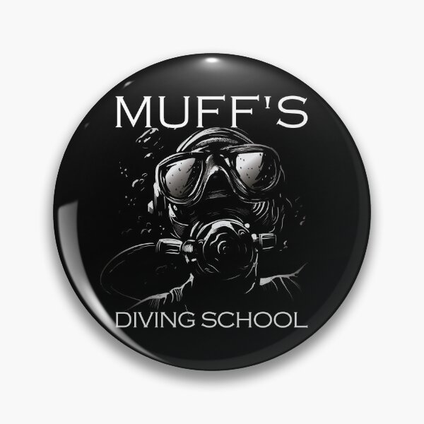 Item preview, Muff's Diving School Funny Adult Humor Scuba Muff Diving Gear designed and sold by DynamicDesign.