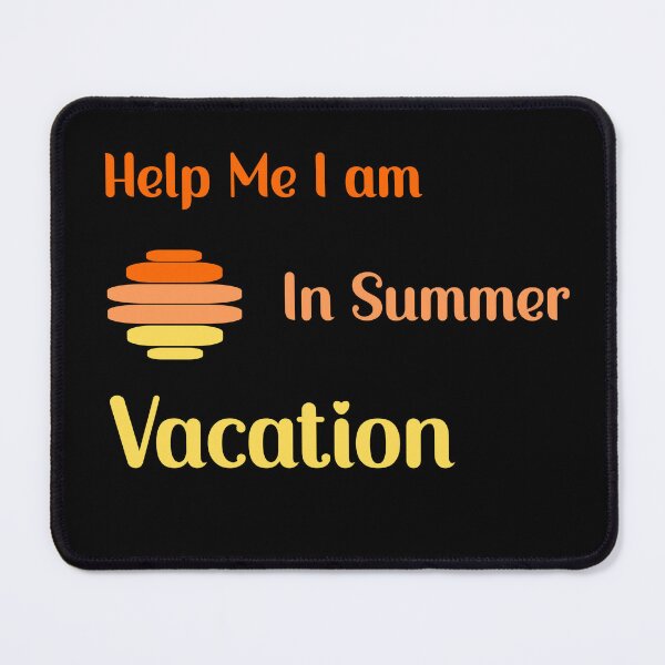 Item preview, Help Me I am in summer vacation designed and sold by Jadir.