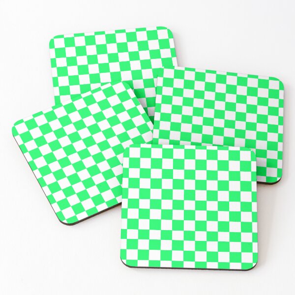Item preview, Green Checkered Pattern designed and sold by theprintedclub.
