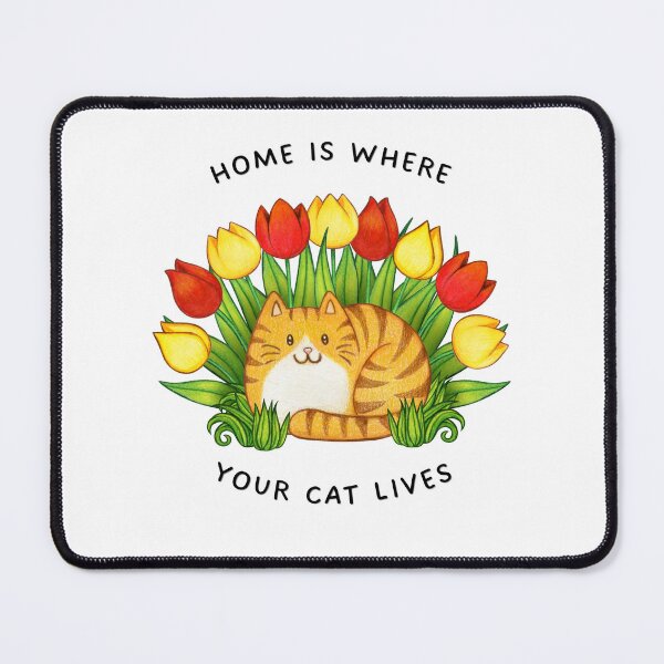Item preview, cat design designed and sold by ImmerWasLos.