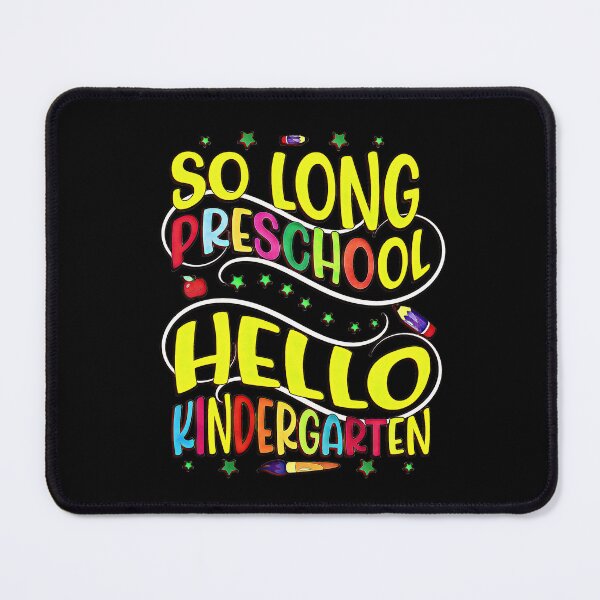 Item preview, So Long Preschool Hello Kindergarten designed and sold by csoDesign.