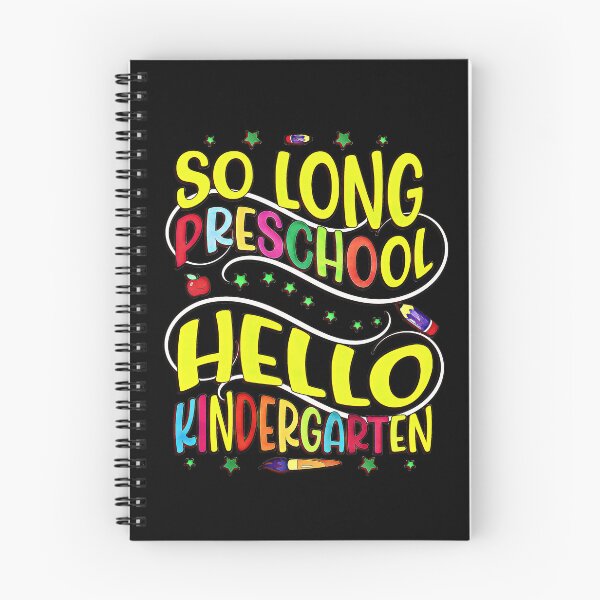 Item preview, So Long Preschool Hello Kindergarten designed and sold by csoDesign.