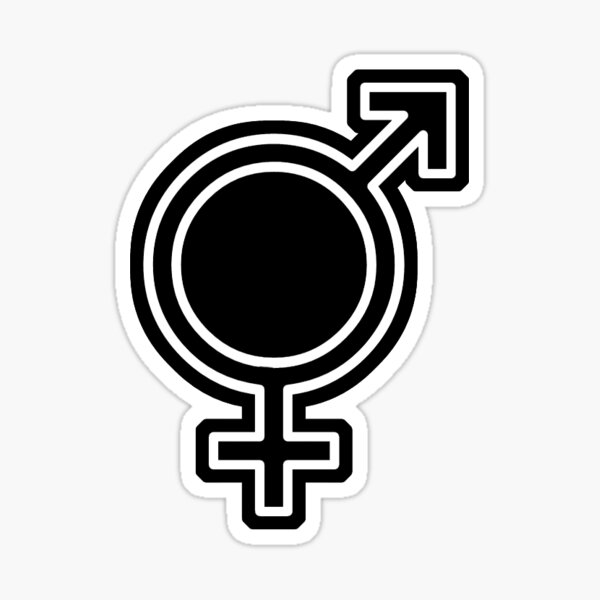 Transgender/Genderfluid/Mixed Sticker Sticker