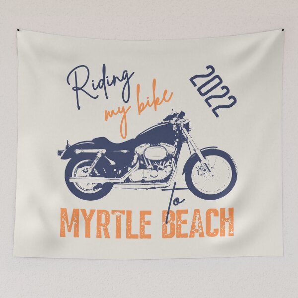 Item preview, Riding my Bike to Myrtle Beach 2022  designed and sold by trendingatees.
