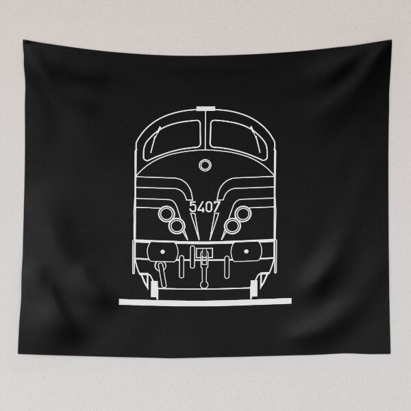 Aperçu de l'œuvre Locomotive Diesel belge - SNCB-NMBS créée et vendue par Aurealis Creatief.