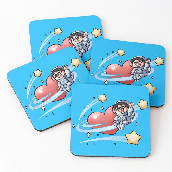 Item preview, Starry Heart (Sky Blue) designed and sold by ExoPlanetTV.
