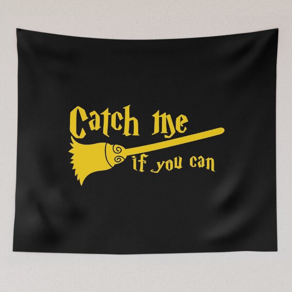 Item preview, Catch me if you can wizard broomstick magic! designed and sold by jazzydevil.
