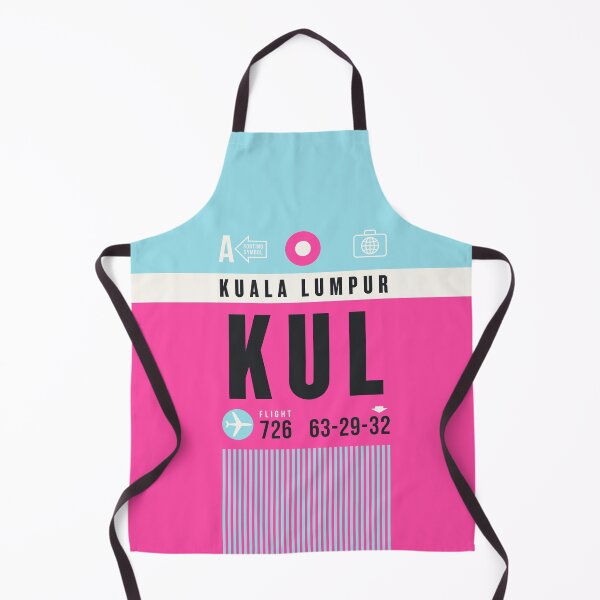 Item preview, Luggage Tag A - KUL Kuala Lumpur Malaysia designed and sold by VoodooCircus.