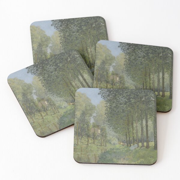 Item preview, Alfred Sisley - Rest long the Stream. Edge of the Wood designed and sold by cheesegod696969.