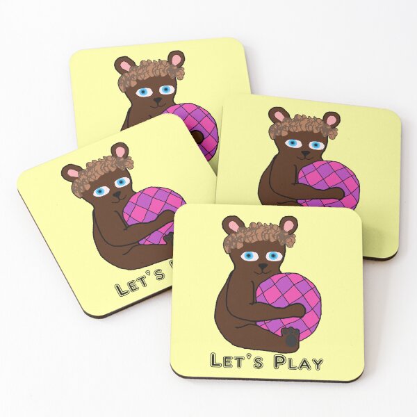 Item preview, Lets Play Teddy Bear and Ball #3 designed and sold by Hypnotees.