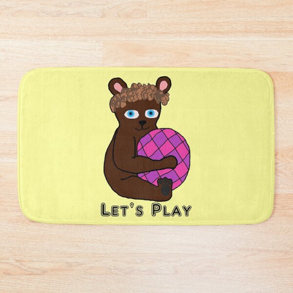 Item preview, Lets Play Teddy Bear and Ball #3 designed and sold by Hypnotees.