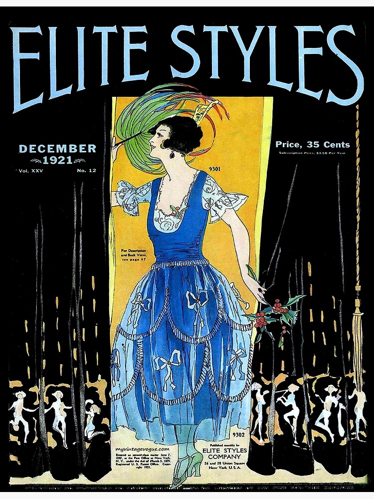 ELITE STYLES Vintage 1921 Magazine Advertising Print" Poster for Sale by  posterbobs Redbubble