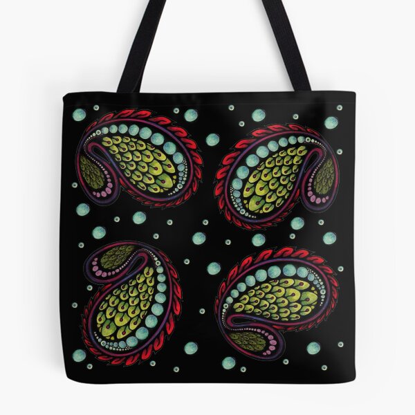 Item preview, Dragon Paisley Print designed and sold by javajohnart.