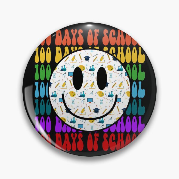 Item preview, 100 Days of School Happy Face Teacher Happy Face Student Gear designed and sold by DynamicDesign.