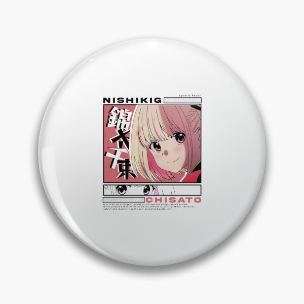 Item preview, Lycoris Recoil Cute Nishikigi Chisato fuuny design designed and sold by Anime-Chibi.