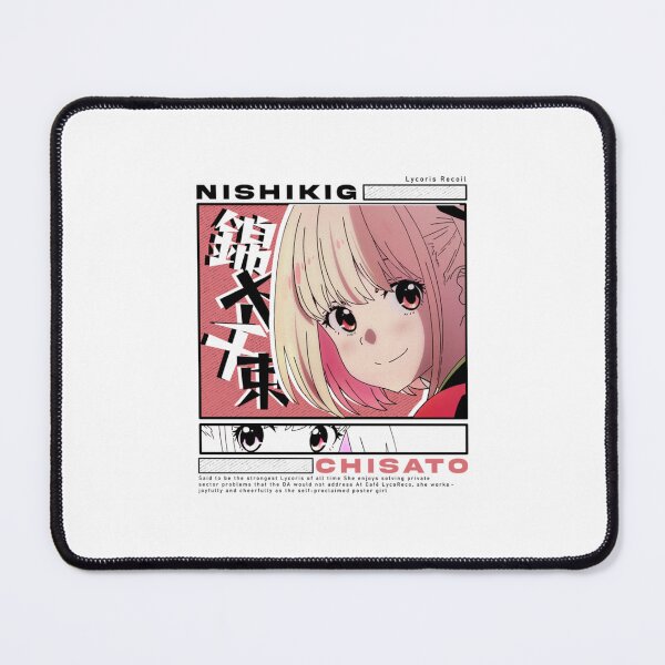 Item preview, Lycoris Recoil Cute Nishikigi Chisato fuuny design designed and sold by Anime-Chibi.
