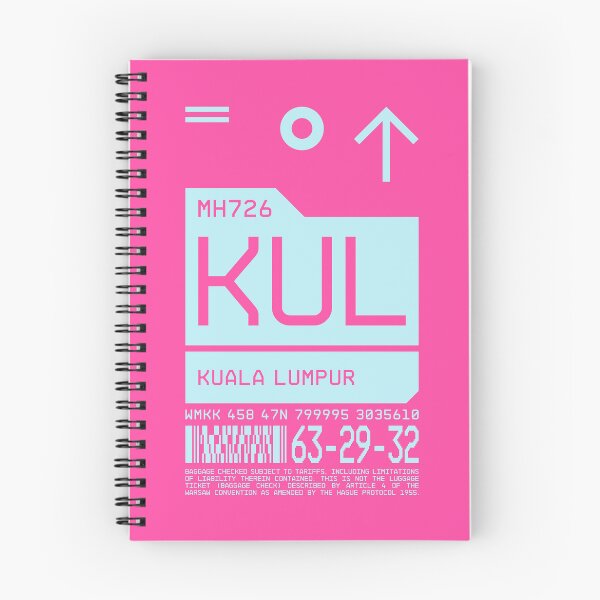 Item preview, Luggage Tag C - KUL Kuala Lumpur Malaysia designed and sold by VoodooCircus.