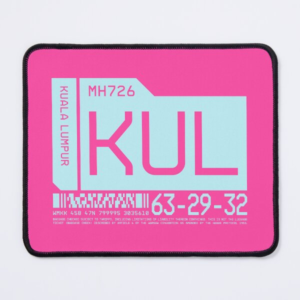 Item preview, Luggage Tag C - KUL Kuala Lumpur Malaysia designed and sold by VoodooCircus.