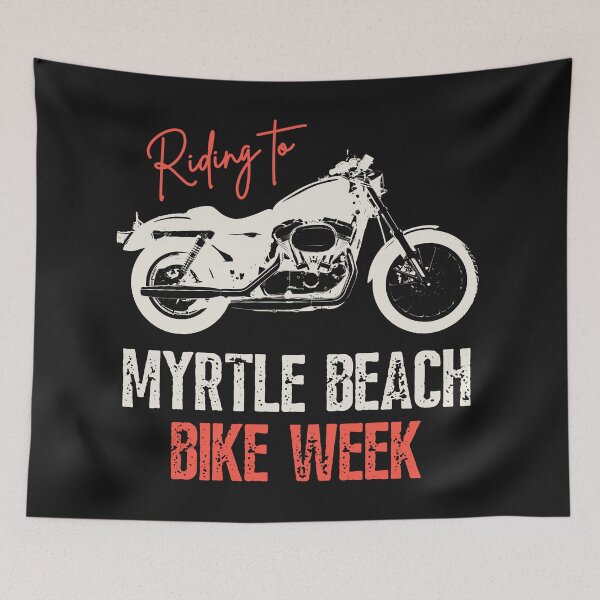 Item preview, Riding to Myrtle Beach Bike Week designed and sold by trendingatees.
