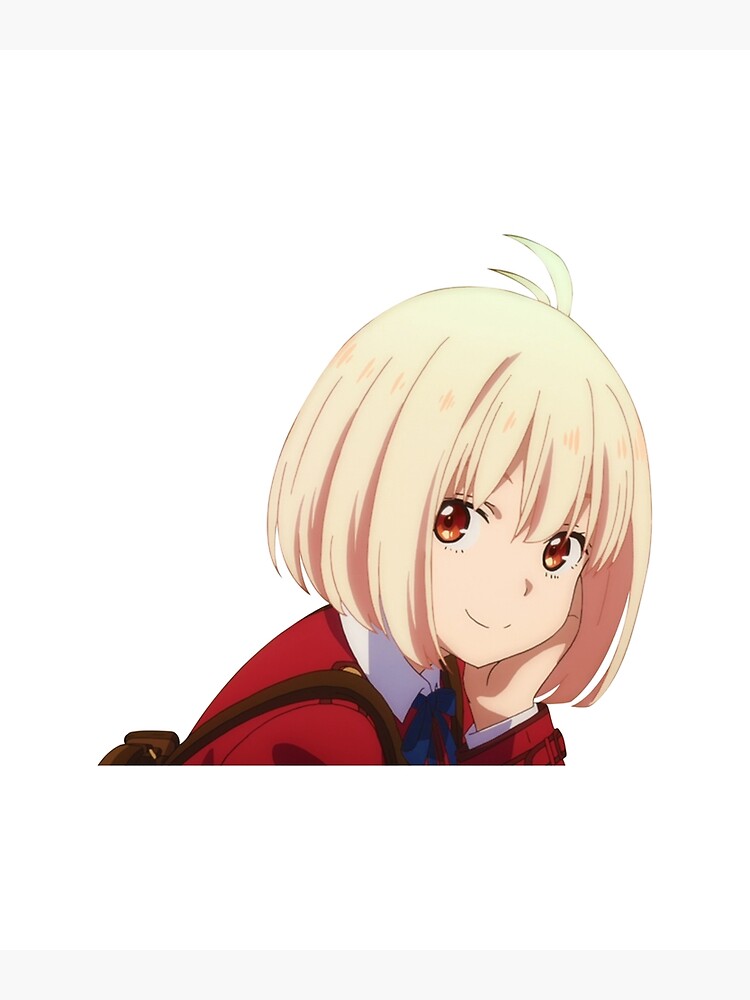 "Lycoris Recoil Cute Nishikigi Chisato fuuny design" Poster for Sale by