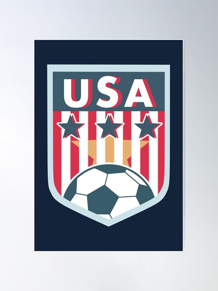 USA Soccer Crest #1- American National Soccer Team Essential T-Shirt for  Sale by Numero14