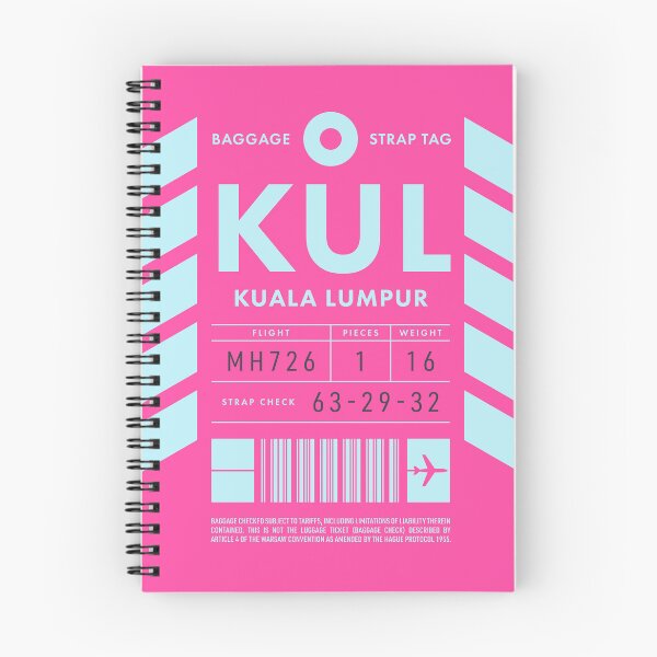 Item preview, Luggage Tag D - KUL Kuala Lumpur Malaysia designed and sold by VoodooCircus.