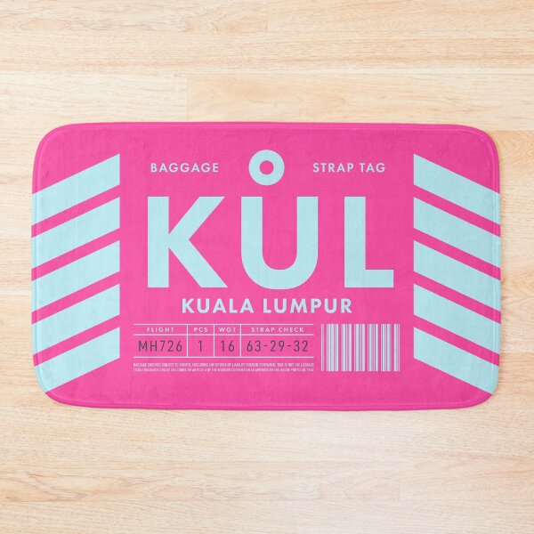 Item preview, Luggage Tag D - KUL Kuala Lumpur Malaysia designed and sold by VoodooCircus.