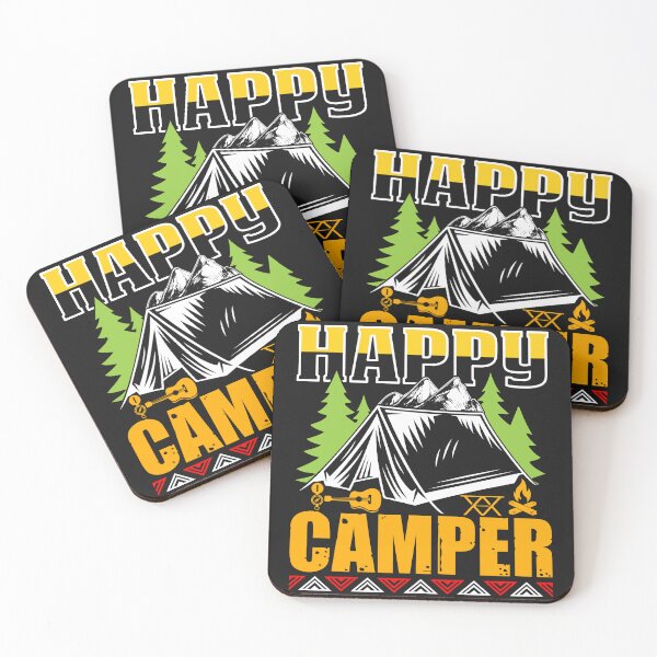 Item preview, Happy Camper designed and sold by BLKHAS.