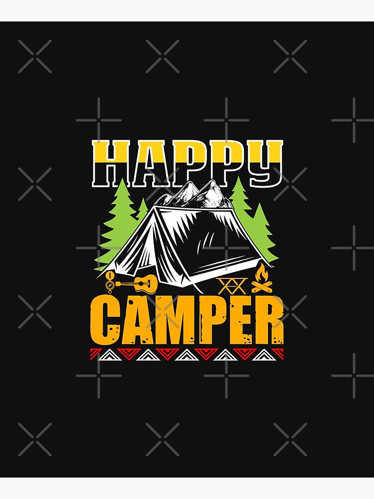 Disover Happy Camper Apron