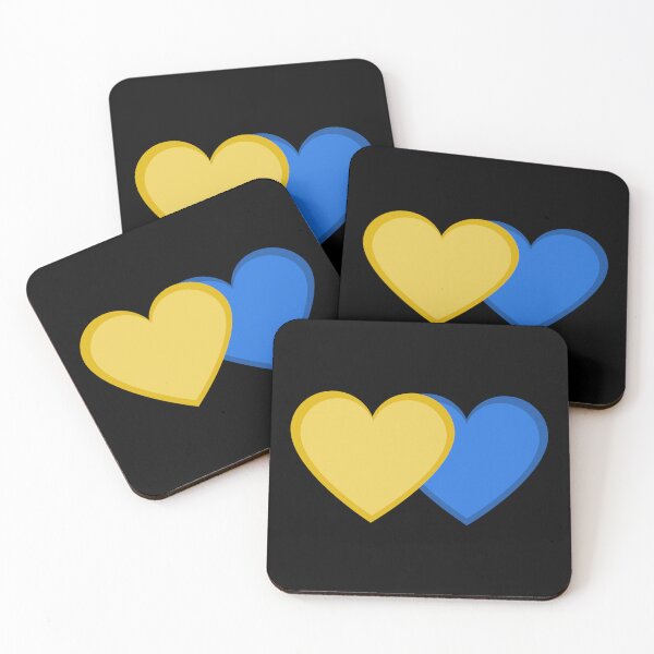 Item preview, Blue and Yellow Byler Hearts designed and sold by humnoo.