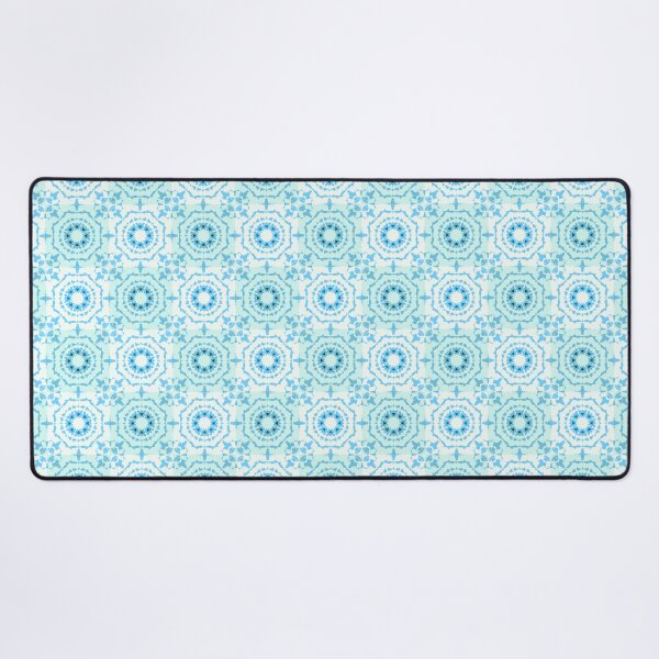 Item preview, Calming Blue Moroccan Tile Geometric Star Pattern Mosaic - A Pretty Design for a Valentine’s Day Gift for your Wife or Girlfriend designed and sold by PatternPerfect.