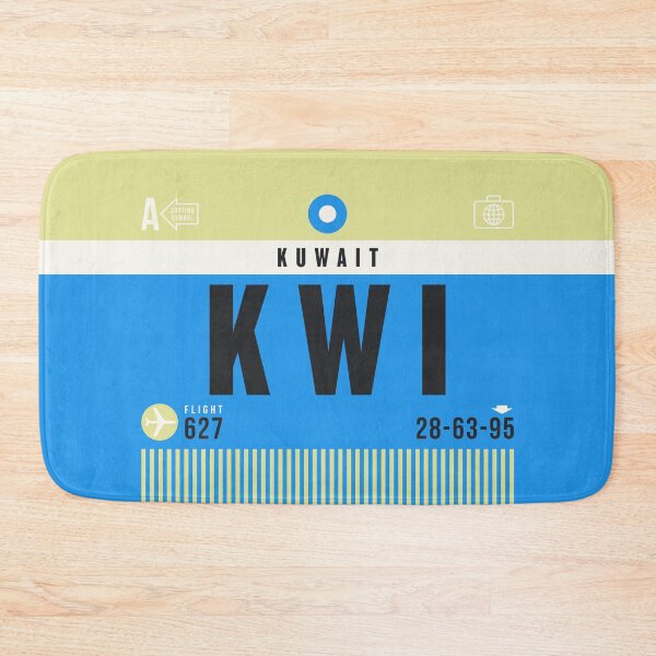 Item preview, Luggage Tag A - KWI Kuwait designed and sold by VoodooCircus.