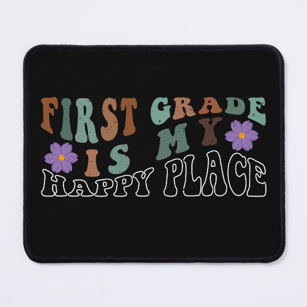 Item preview, First grade is my happy place designed and sold by YA-ART.