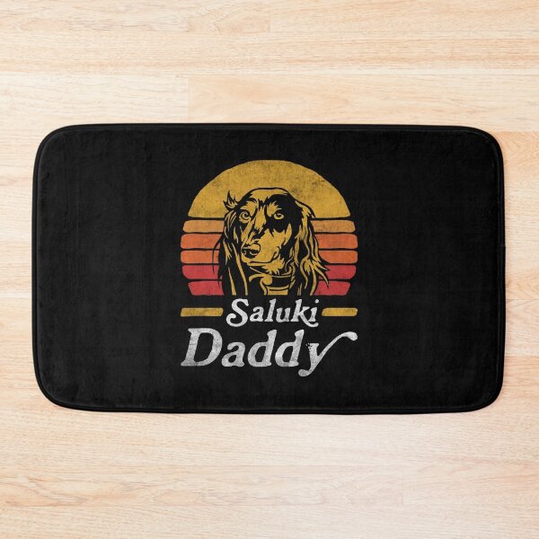 Item preview, Retro Vintage Saluki Daddy designed and sold by More Cute Dogs.
