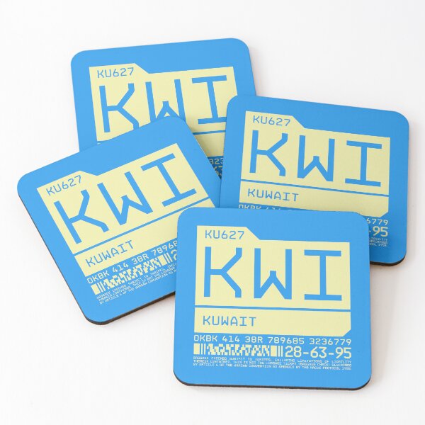 Item preview, Luggage Tag C - KWI Kuwait designed and sold by VoodooCircus.