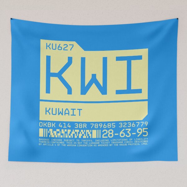 Item preview, Luggage Tag C - KWI Kuwait designed and sold by VoodooCircus.